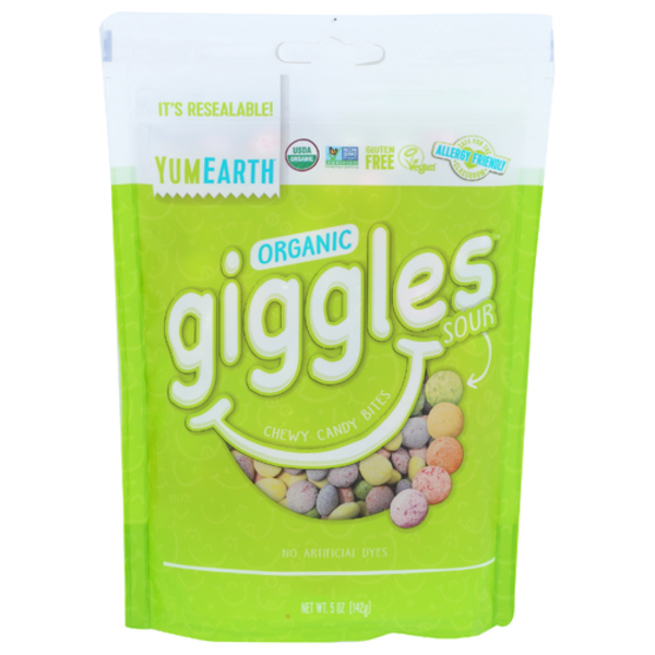 Yum Earth Organic Sour Giggles Chewy Candy Bites Same-Day Delivery
