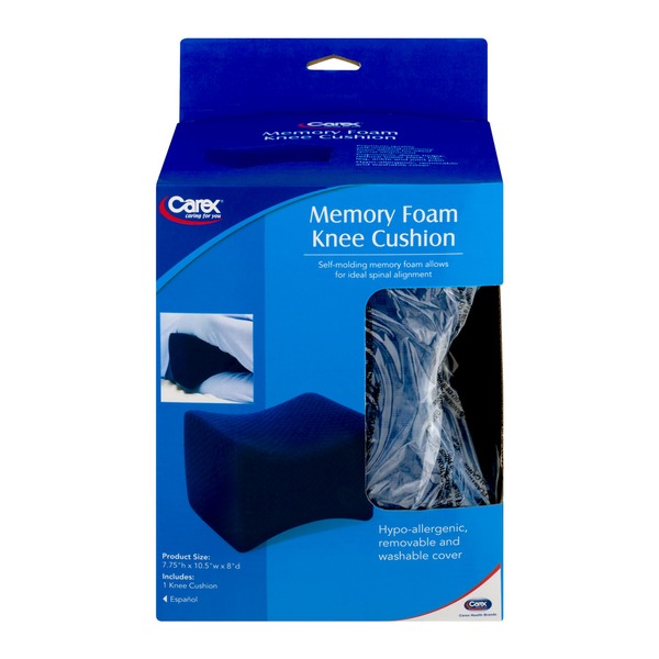Carex Memory Foam Knee Cushion 1 Ct Instacart