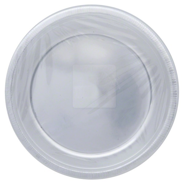 Sensations Plates, Heavy Duty, Plastic, Clear, 10.25 Inch (8 each