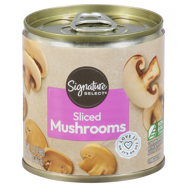 Signature SELECT Mushrooms, Sliced