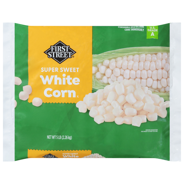 First Street Super Sweet White Corn