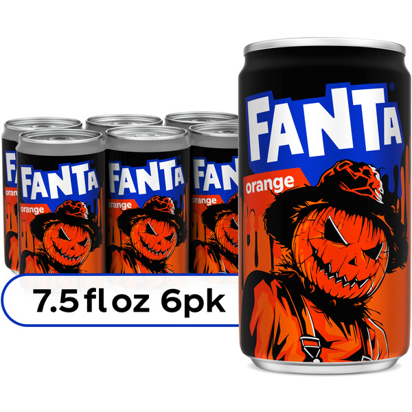 Fanta Orange Soda Mini Cans Same-Day Delivery or Pickup | Hornbacher's