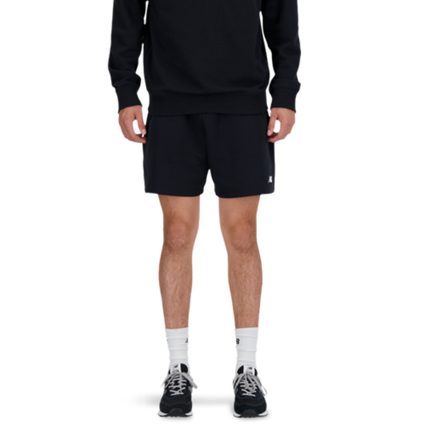 New Balance Sport Essentials Fleece Shorts, Large - Black