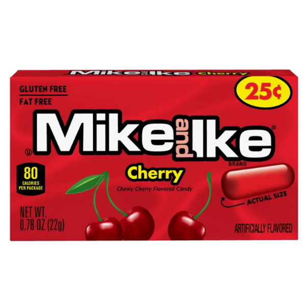 Mike and Ike- Cherry CHANGMK 0.78Z 24/