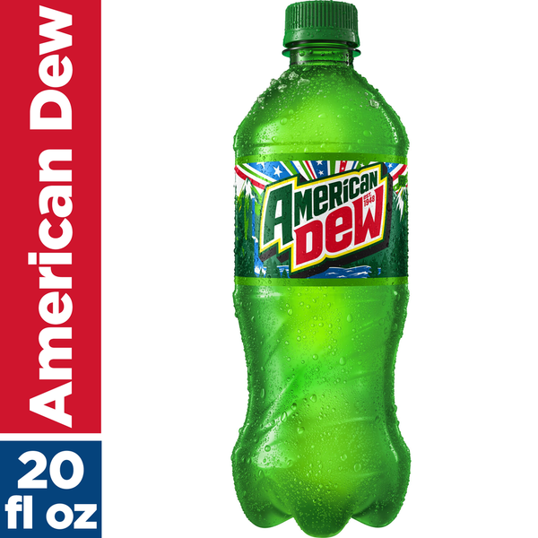 Mountain Dew Soda Bottle