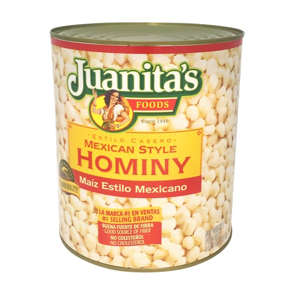 Juanita's Foods Mexican Style Hominy (110 oz) from Smart & Final