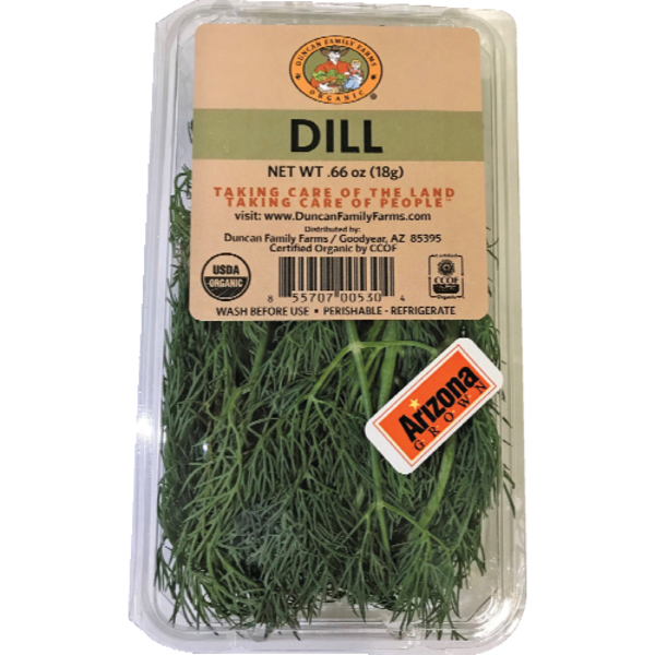 Duncan Family Farms Organic Fresh Dill Package