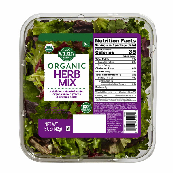 Organic Mixed Herbs 50g By Manor Springs – Blend Of Parsley, Thyme, Oregano & Basil | Dried Herb Seasoning-529164