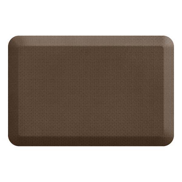 Brown Designer Flatweave Comfort Mat, 20x30