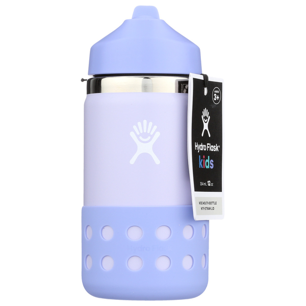 Hydro Flask 12 Oz Kid's Wide Mouth Straw Cap And Boot