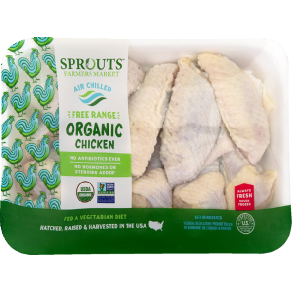 Sprouts Organic Chicken Party Wings