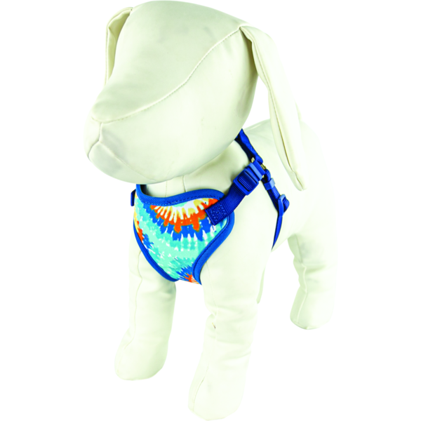 Play On Fashion Dog Harness, XS - Tiedye