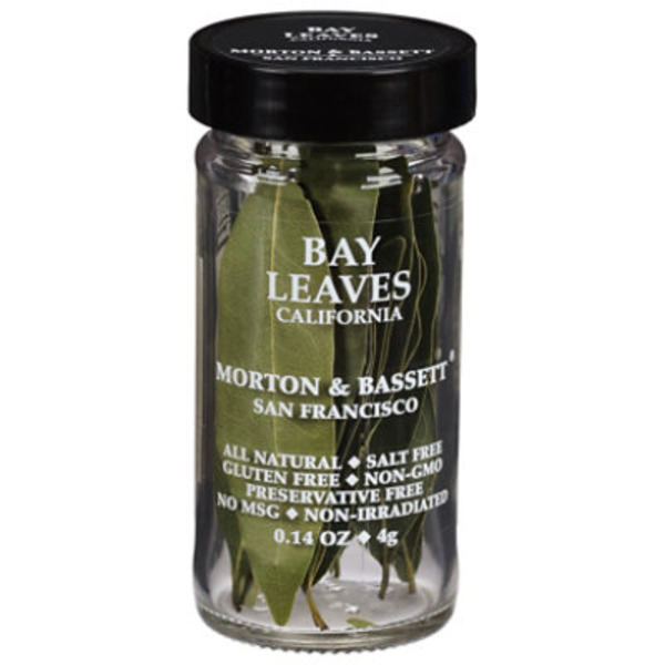 Morton & Bassett Spices Bay Leaves, California