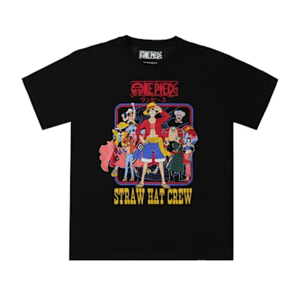 One Piece Straw Hat Crew Graphic Tee
