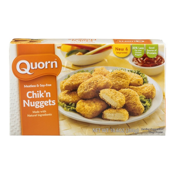 soy quorn made with is Quorn Soy from Free Chik'n Nuggets Meatless Schnucks &
