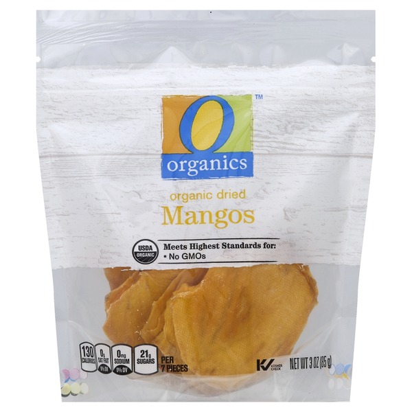 O Organics Mangos, Organic, Dried