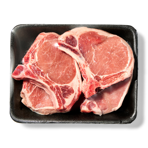 Meijer All Natural Bone-In Center Cut Pork Chops