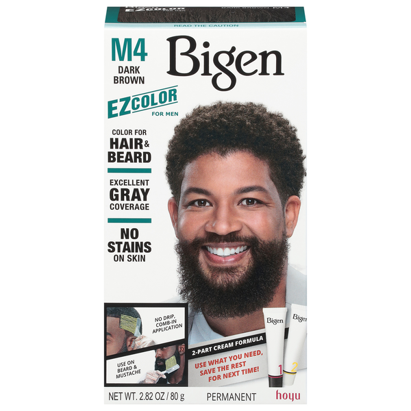 Oriens.js Biglogo Baretop ベアトップ Bigen EZ Color for Men, Permanent, Dark Brown M4 Same-Day Delivery