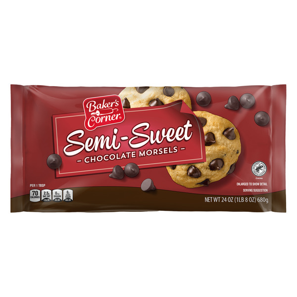 ALDI Baker's Corner SemiSweet Chocolate Morsels SameDay Delivery or