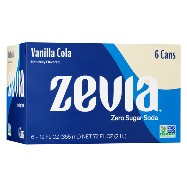 Vanilla　1025 Zevia Zero Sugar Vanilla Cola Soda Same-Day Delivery or Pickup | Cub