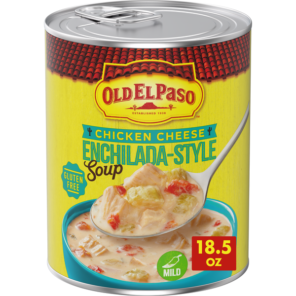Old El Paso Chicken Cheese Enchilada-Style Canned Soup