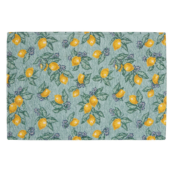 KIRKTON HOUSE 20x30 Chenille Accent Mat - Lemons Same-Day Delivery