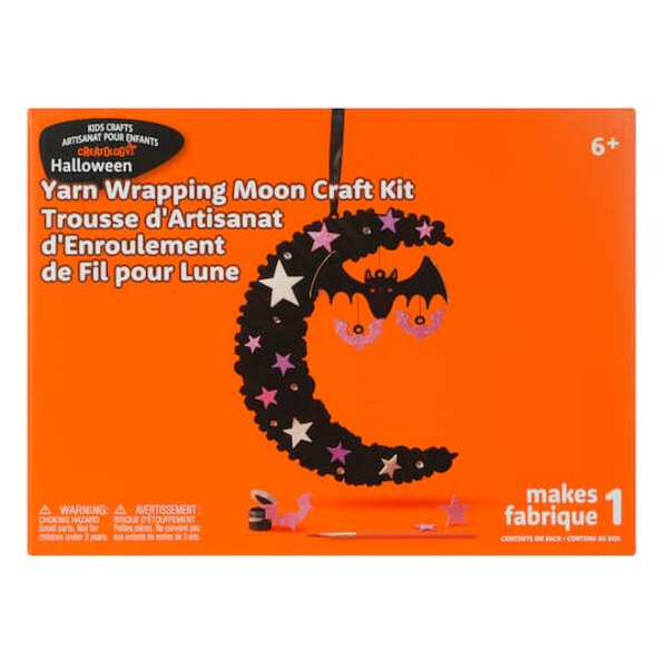 Creatology Halloween Bat & Moon Yarn Wrapping Craft Kit