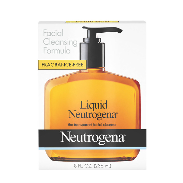 Neutrogena Liquid Neutrogena Fragrance-Free Mild Gentle Facial Cleanser, 8 fl. oz - 8 fl oz