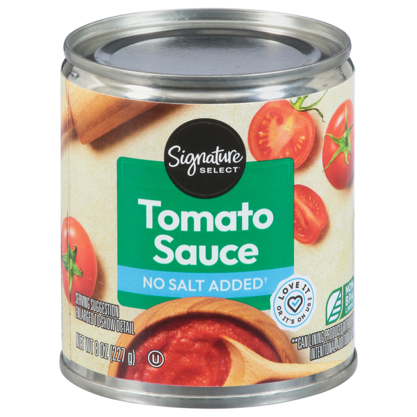 Signature SELECT Tomato Sauce, No Salt Added