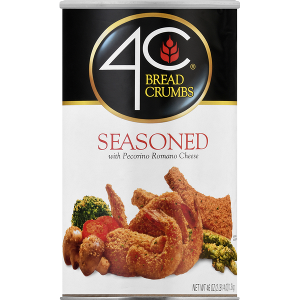 4C Bread Crumbs, Seasoned with Pecorino Romano Cheese (46 oz) Instacart