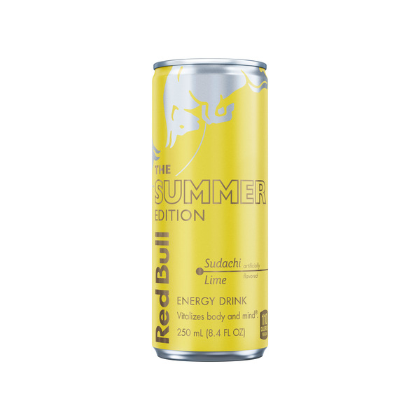 Red Bull Summer Edition Sudachi Lime Energy Drink Can