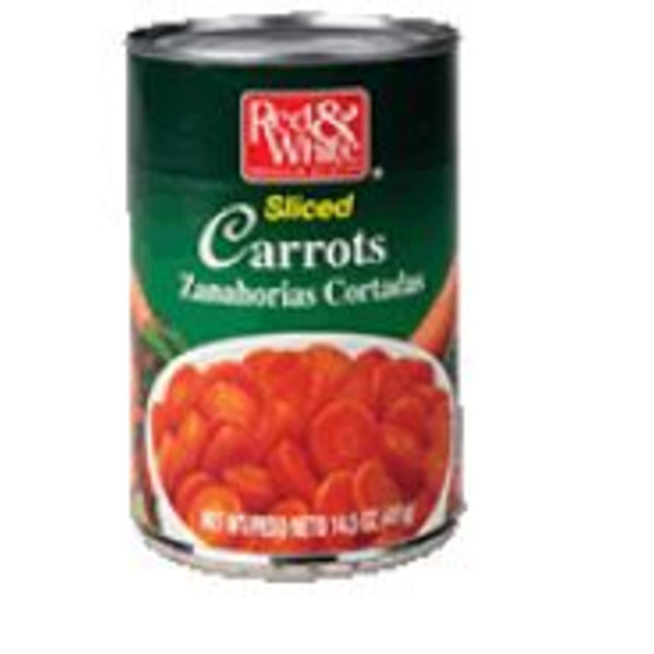 Red & White - Sliced Carrots - 15 Oz