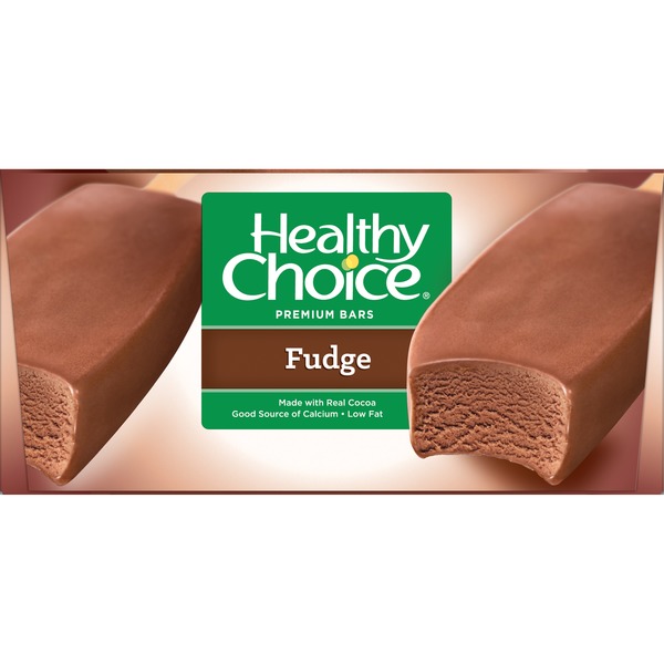 Healthy Choice Fudge Bar Nutrition Label