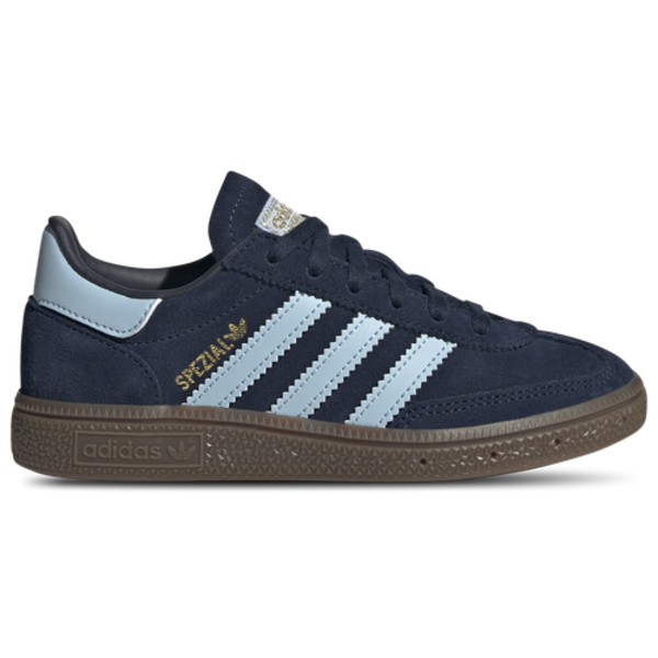 adidas Kids' Preschool Handball Spezial Shoes, Size 12.0K, Medium/B - Collegiate Navy/Clear Sky/Gum