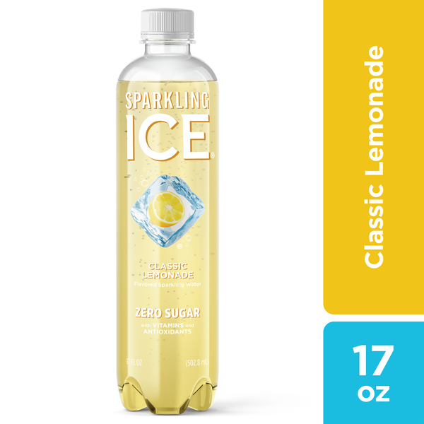 Sparkling Ice® Sparkling Water, Zero Sugar, Classic Lemonade
