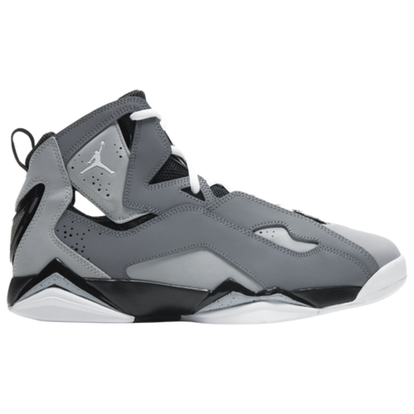 Jordan Men's True Flight Basketball Shoes, Size 12 - Cool Grey/Black/White