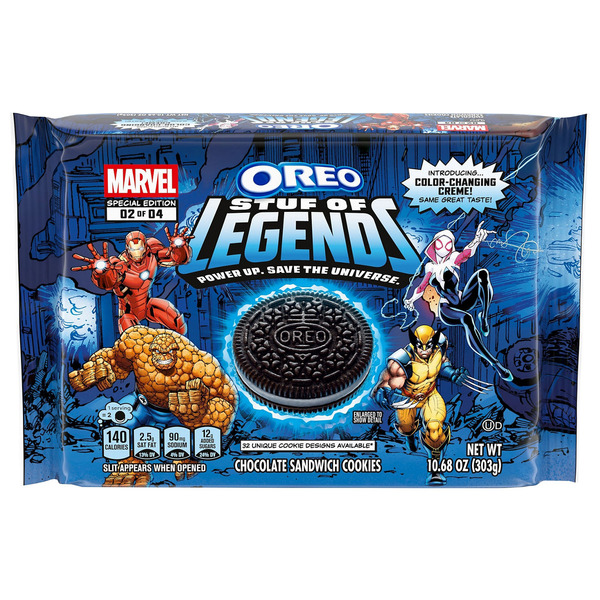 Wegmans Oreo Stuf of Legends Chocolate Sandwich Cookies Same-Day