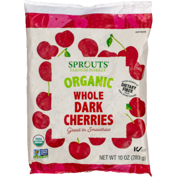 Sprouts Frozen Organic Dark Sweet Cherries