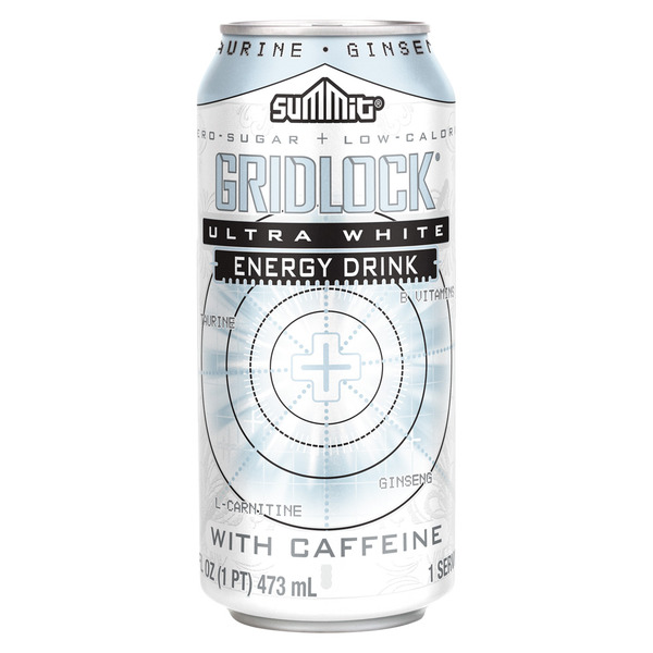 Summit Ultra White Gridlock Energy Drink Same-Day Delivery or