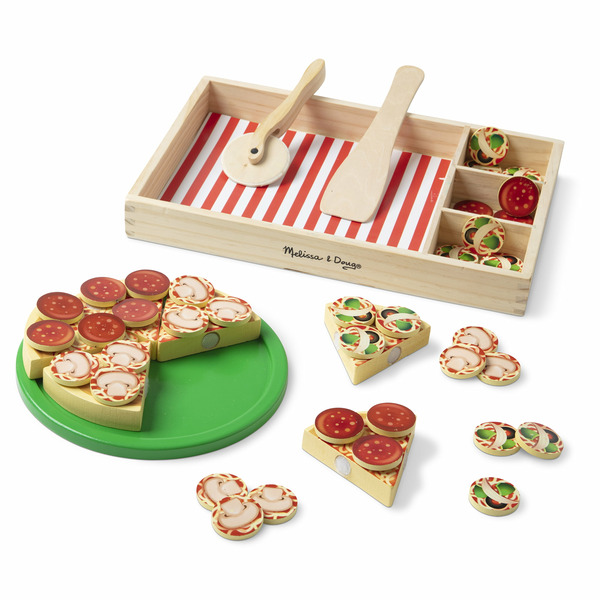 Walmart Melissa Doug Play Set, Pizza Party, Wooden Same-Day