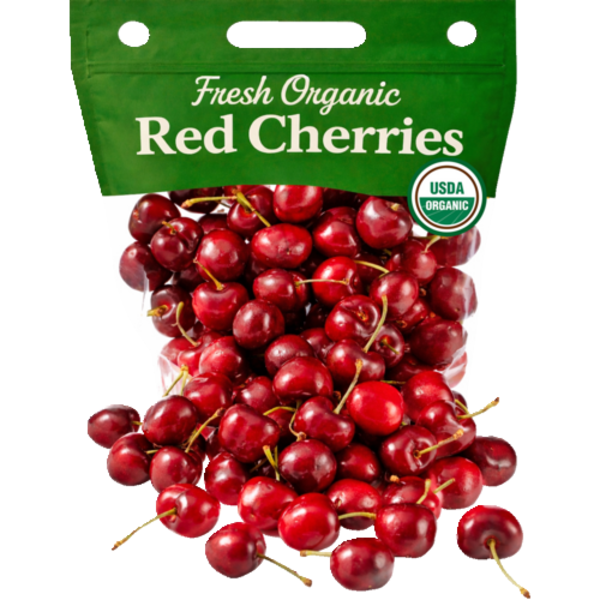 Organic Red Cherries