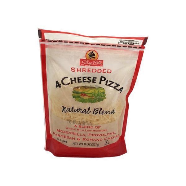 ShopRite Shredded Natural Blend 4 Cheese (8 oz) Instacart
