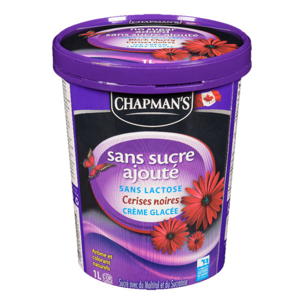 【新品未使用】DRBB シャープクリームx2 Chapman's No Sugar Added & Lactose Free Black Cherry Ice Cream