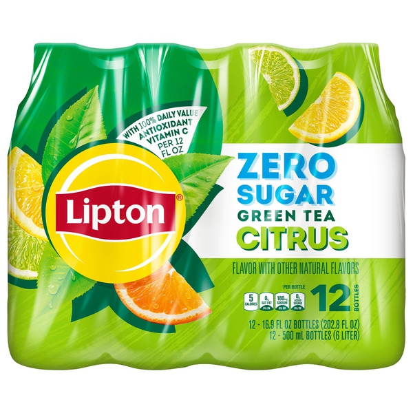 Lipton品 Lipton Diet Green Tea Citrus - Pack Same-Day Delivery or Pickup