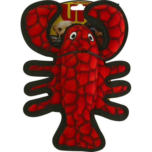 Tuffy Soft Dog Toy, World's Tuffest, Lobster
