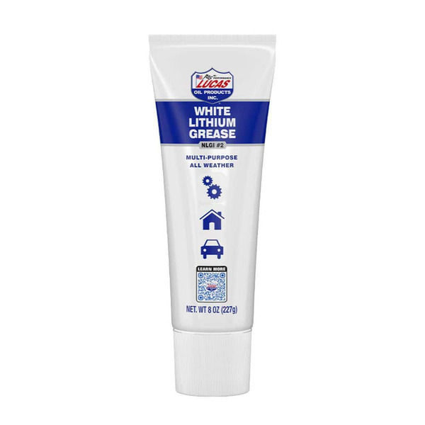 Lucas Oil 8 Oz. Lithium Grease In White