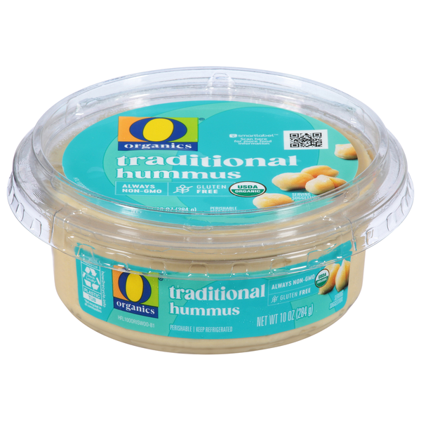 O Organics Hummus, Organic, Traditional