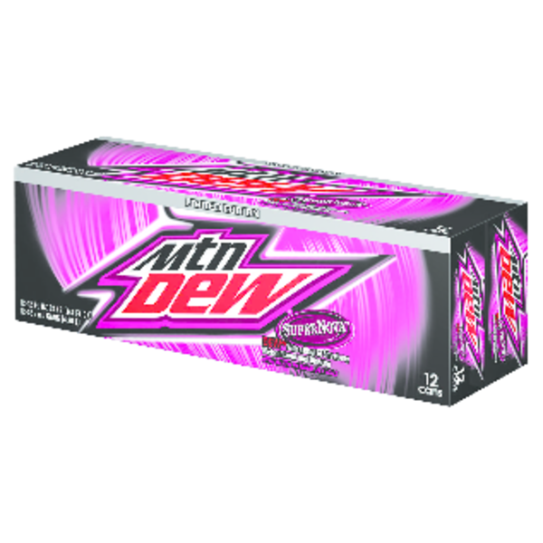 Mountain Dew Supernova Soda With A Blast Of Strawberry Melon And