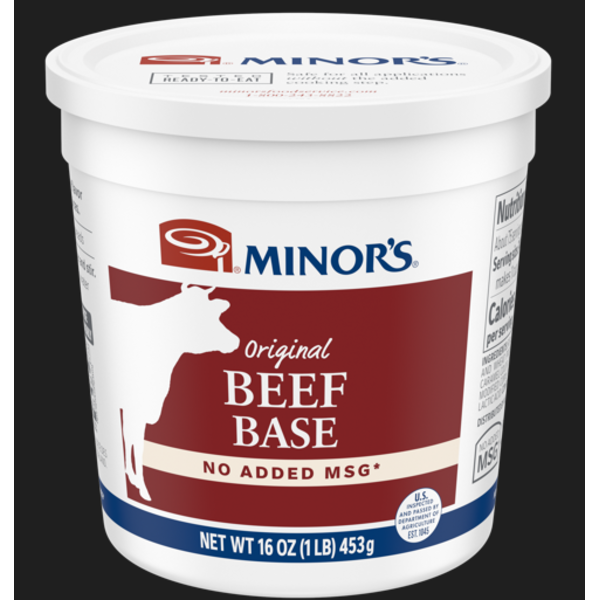 Minor's - Beef Base, No Added MSG - 1 lb