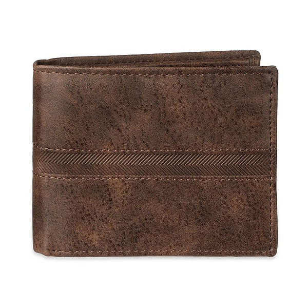 Sonoma Goods For Life Men's ® RFID Extra Capacity Traveler Wallet, Brown